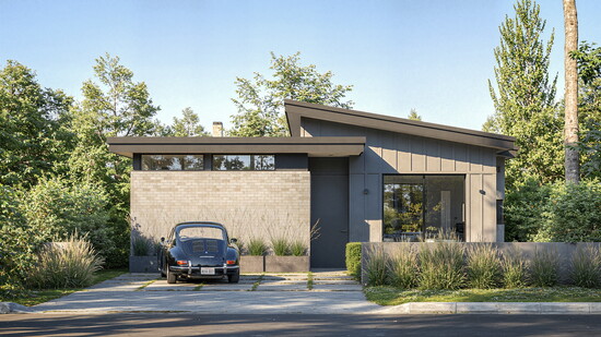 A more contemporary design by Westside Build