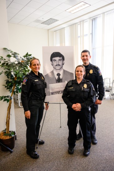 (Left to Right) Officers Laura Lanham (Now Rockville Deputy Chief of Police), Amy Daum and Jason Cokinos (Photo Provided)