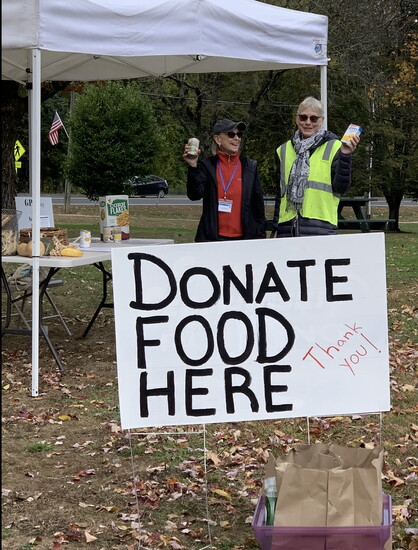 Glastonbury Partners in Planning takes part in local food drives throughout the year, often donating what they grow. 