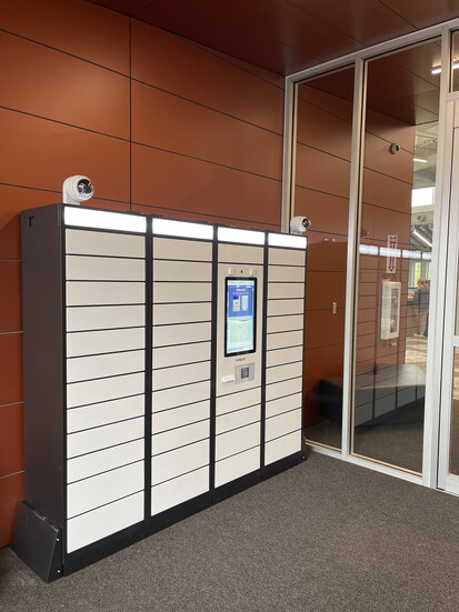 Library SmartLockers are accessible 24/7 for pickups.