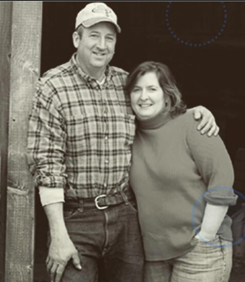 David and Kate Dallam. Courtesy of Broom's Bloom Dairy.