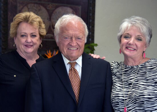Bentley Hedges with his daughter, Angie (right), and wife, Bonnie (Photography Krystyn Richardson of BOLD-Multimedia