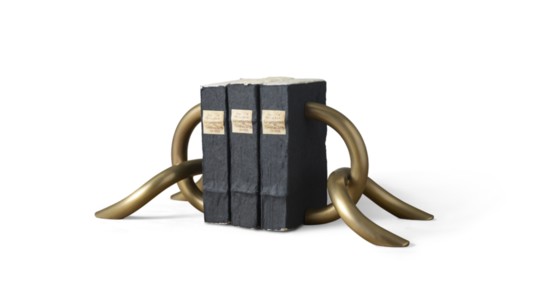 RH Interiors Cast Linked Bookends - $183
