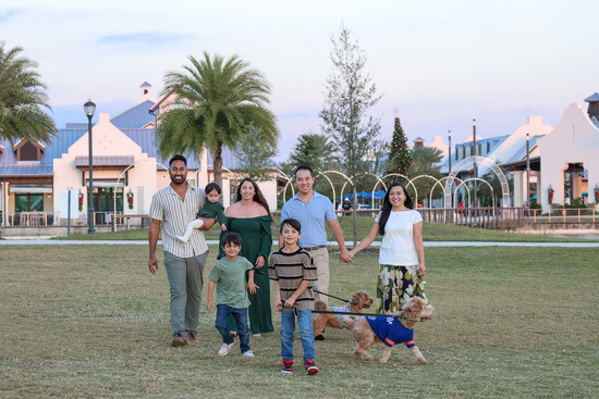 Dr. Le and Dr. George's Families 