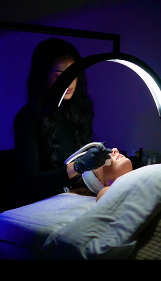 Cindy Morales tailors each skincare treatment to her clients' unique needs.