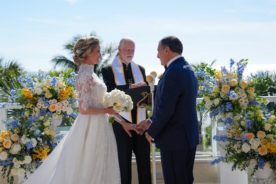 ...and, performed their ceremony.