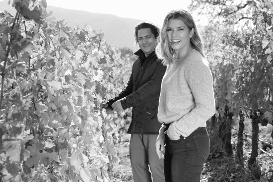Somnium’s winemaker Julien Fayard partners with Danica for visionary ideas.