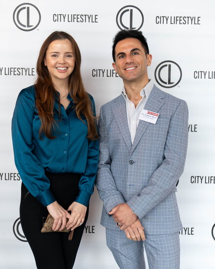 Lincy Pineda & Dr. Andrew Nouri of Nouri Plastic Surgery