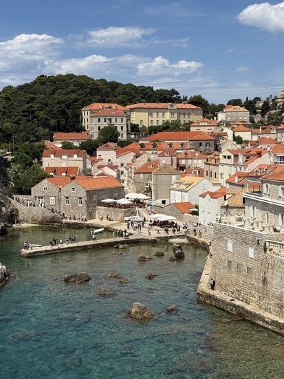 Walking the walls of Old Town: Dubrovnik, Croatia