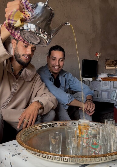 Tea with Berber Family: Atlas Mountains Morocco