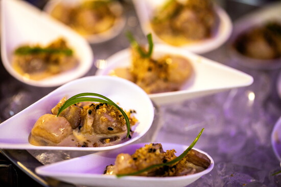 Hors d'ouevres prepared by Chef Stacia Epps. Photo Credit: Kerry Paradis Photography
