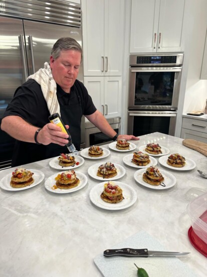 The fun is in the creation for chef Scott McKinnon.