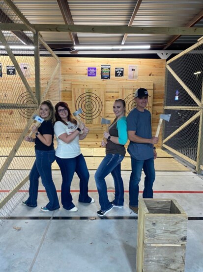 Axe Throwing at Time to Spare