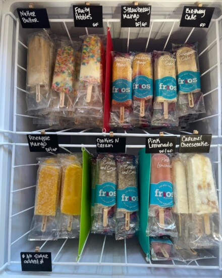 Try Frio's Gourmet Pops in most flavors with and without sugar. 