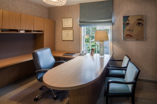 Confidential consultations happen in a consult room.