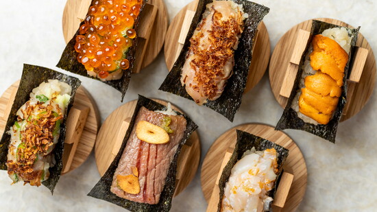 Sora Temaki Bar’s inventive open-faced hand rolls