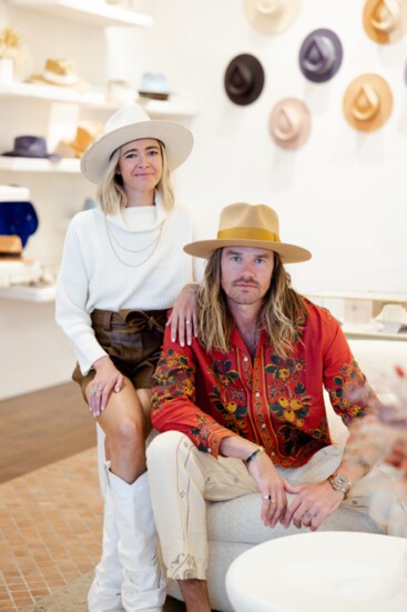 Teressa Foglia runs her business with fiance and Creative Director Ty Kyle.