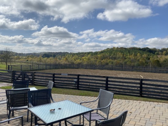 Otium Cellars Back Patio