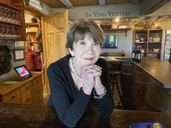 Donna Evers Warms the Bar with a Smile at Twin Oaks Tavern Winery