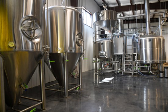 A behind-the-scenes tour will not only lead you around gargantuan shining tanks but also past a reverse osmosis area at Black Mesa Brewing Co.