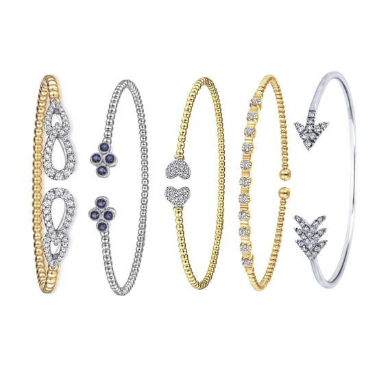 Bujukan bangle bracelets by Gabriel