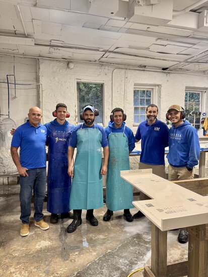 Inside the Venezia Marble fabrication workshop