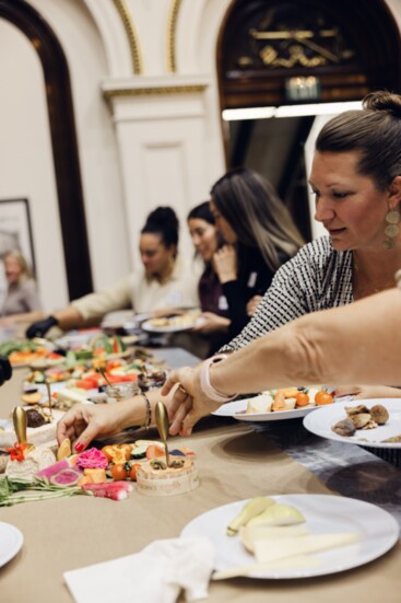 Carla Tracy at Held's Art of Gathering event (Photo: Meredith Brockington)