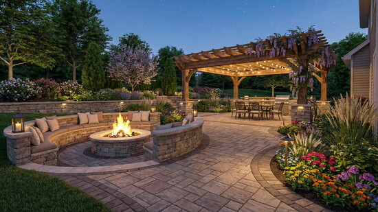 From dedicated dining areas to cozy fire spots, these elements combine to create a personalized and cohesive dream backyard.