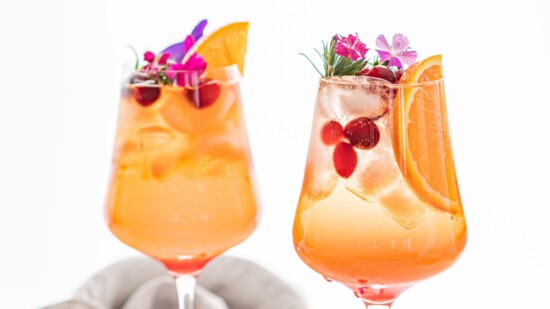 Cranberry Aperol Spritz Cocktail