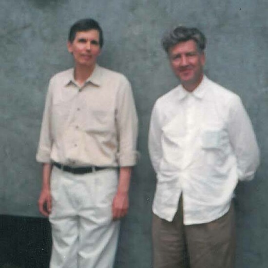 Greg Olson with David Lynch