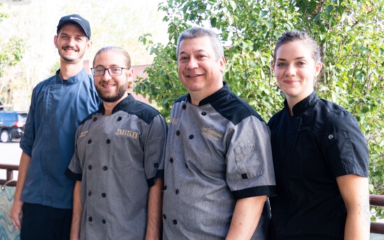 Creative Collaborations of   Chef Jose Espinoza Sous Chef Cory Omundson, Chefs de Partie Verity Warriner & Finn Jordan  