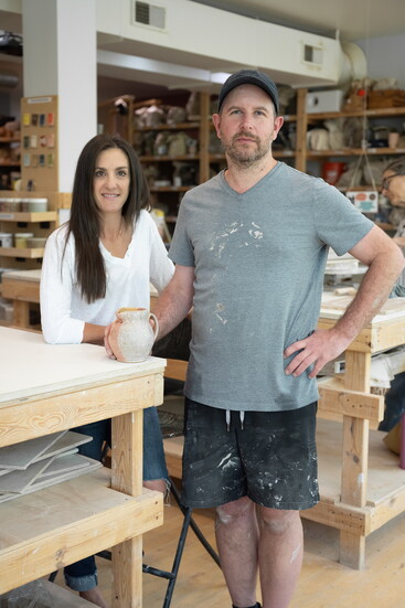 Michelle Horovitz and Ralph Nuara