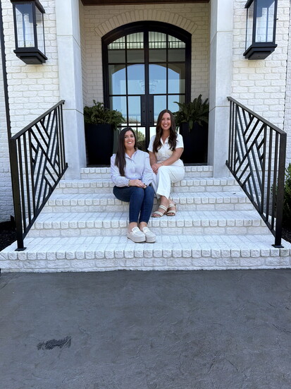 Megan Menke and Chaney Keefer