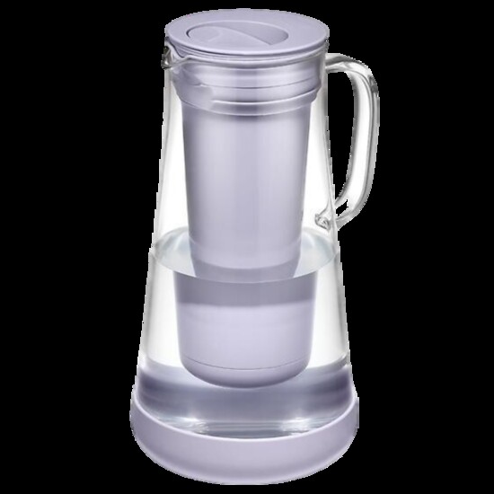 Lifestraw 7-cup home glass pitcher. The Container Store