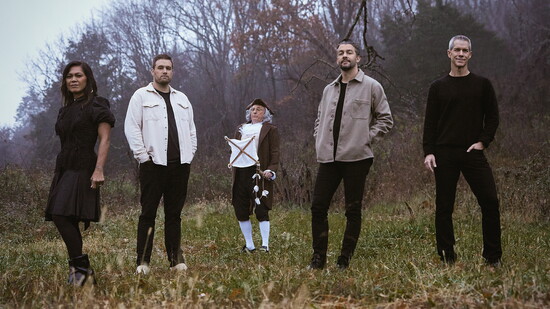 The Fire Kite core team (L to R): Judy Kreiter, Head of Production; Zach Fugate, Creative Director, Benjamin Franklin, Head of Inspiration; Alex Goulart, Founde