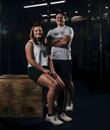 Brandon and Emily Romanos, owners of CrossFit Vengeance in Chamblee