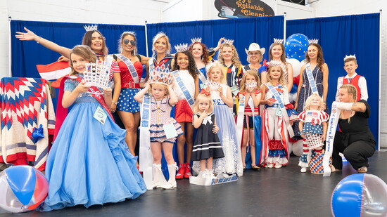 Winners of the The Red, White & Royal Pageant Show 