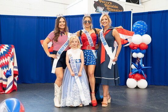Ladies Leadership Luncheon members as contestants  