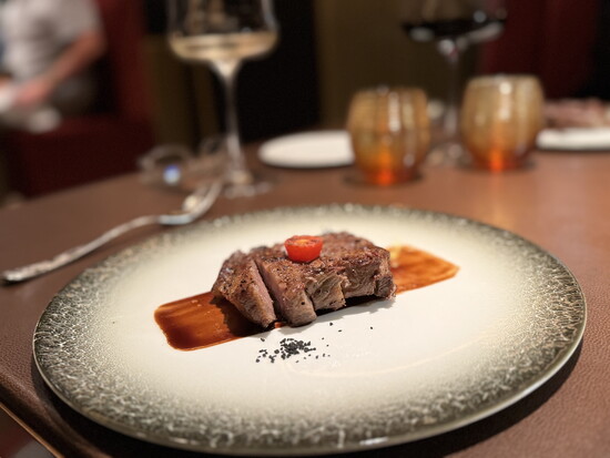 Adult dining at Palo Steakhouse