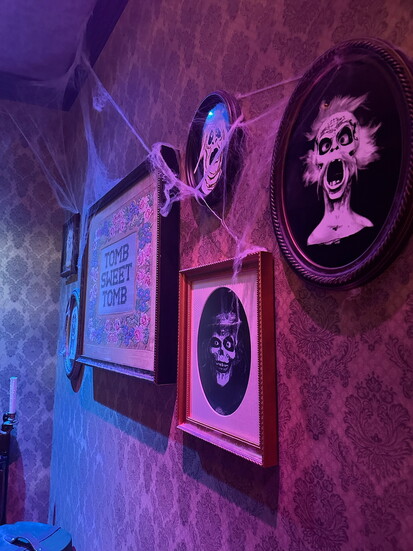 Haunted Mansion Parlor