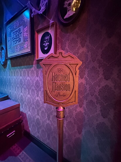 Haunted Mansion Parlor