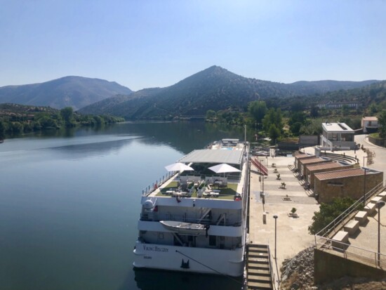 Viking Helgrim docked on the Douro River. Photo by Susan Lanier-Graham