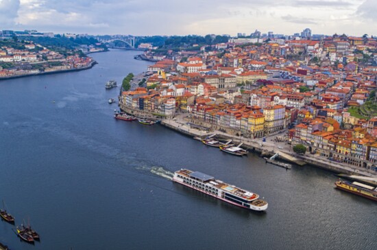 Viking Torgil sails on the Douro in Porto. Photo courtesy Viking River Cruises