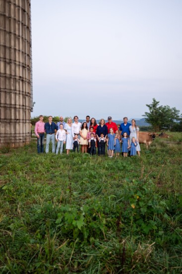 Five generations of the Cruze family at the Cruze Family Dairy Farm located in the Riverdale Community of East Knox County