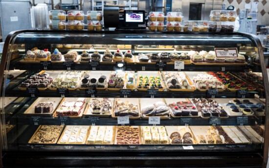 A display of store made desserts at ShopRite