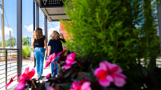 Seven Daughters Scoops downtown is a great place for a treat!