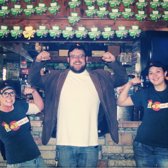 Brian Seifried in the early days of Wing Shack