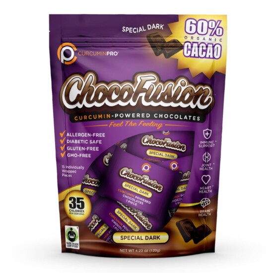 Curcumin-powered chocolates