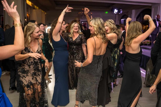 After the dinner and program, the dance floor was in full swing at the 2025 Believe Ball.