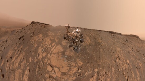For more than ten years the rover Curiosity has roamed the craters of Mars.